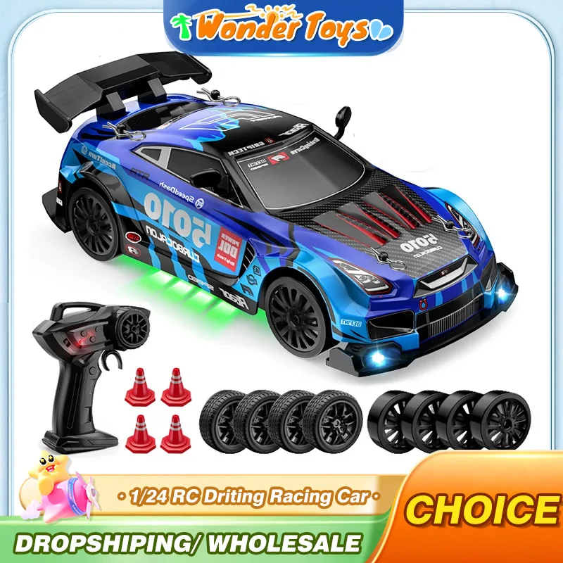 

Rc Drift Car 1/24 4Wd 2.4G Remote Control Scale Cars Drive Rradio Control Racing Vehicles Children Toys for Boys Kids Gifts
