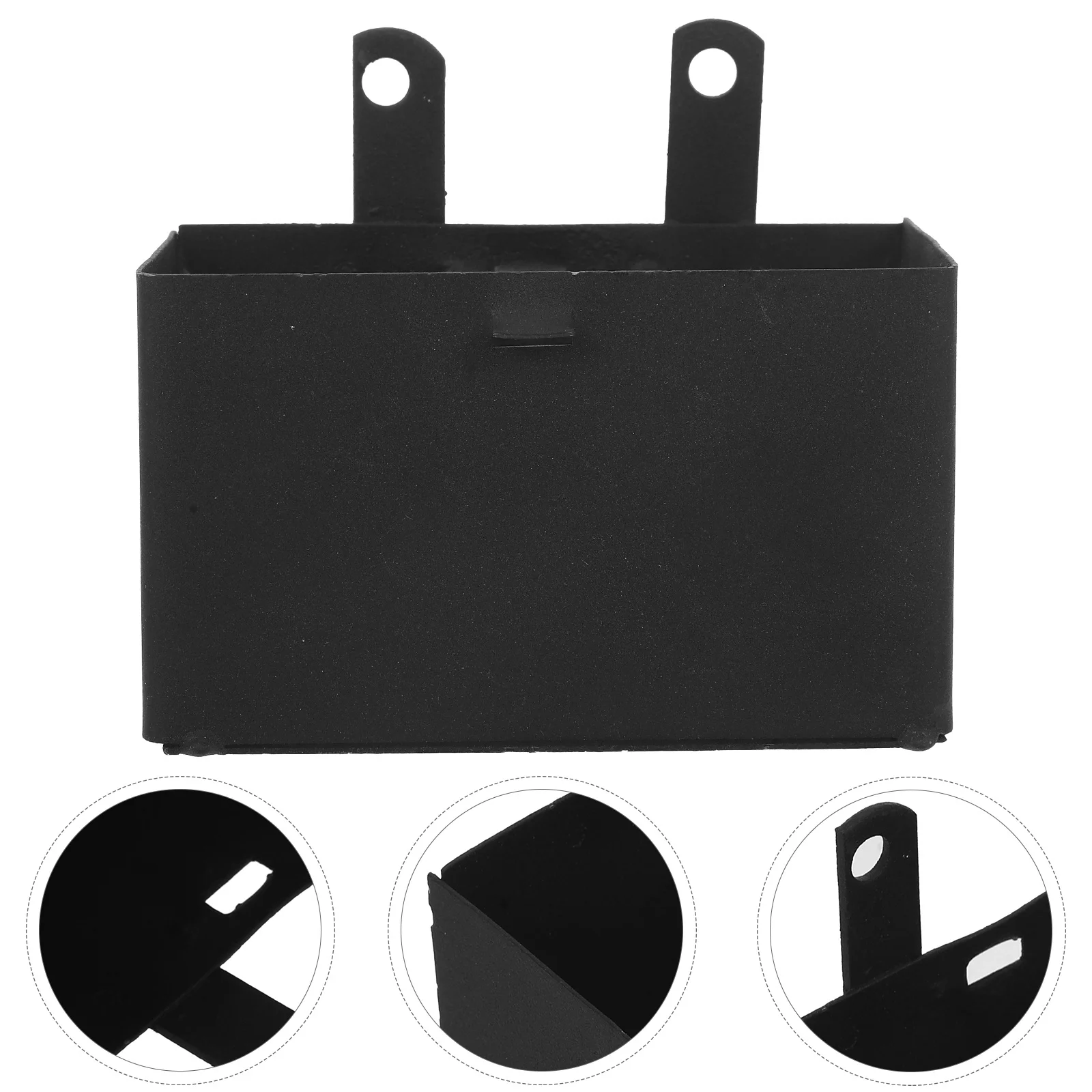 Atv Box Metal Heavy-Duty Holder for Motorcycle and Off-Road Bikes Rust-Resistant Secure Fit Universal Compatibility