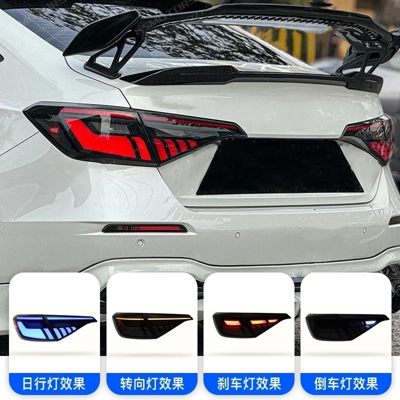 

For Honda civic 11st 2022-2024 Modified LED Taillight Brake Backup Light Assembly with dynamic Turn signal
