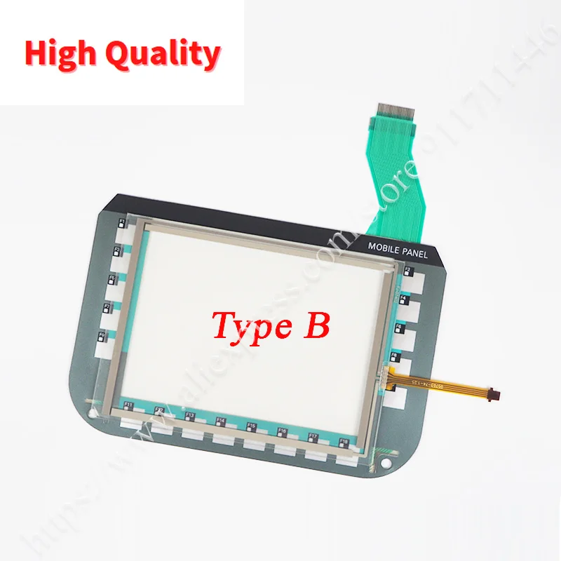 Touch Screen Glass and Membrane Button Film Keypad for Mobile Panel 277 IWLAN V2 Operation 6AV6645-0DD01-0AX1 Touchscreen