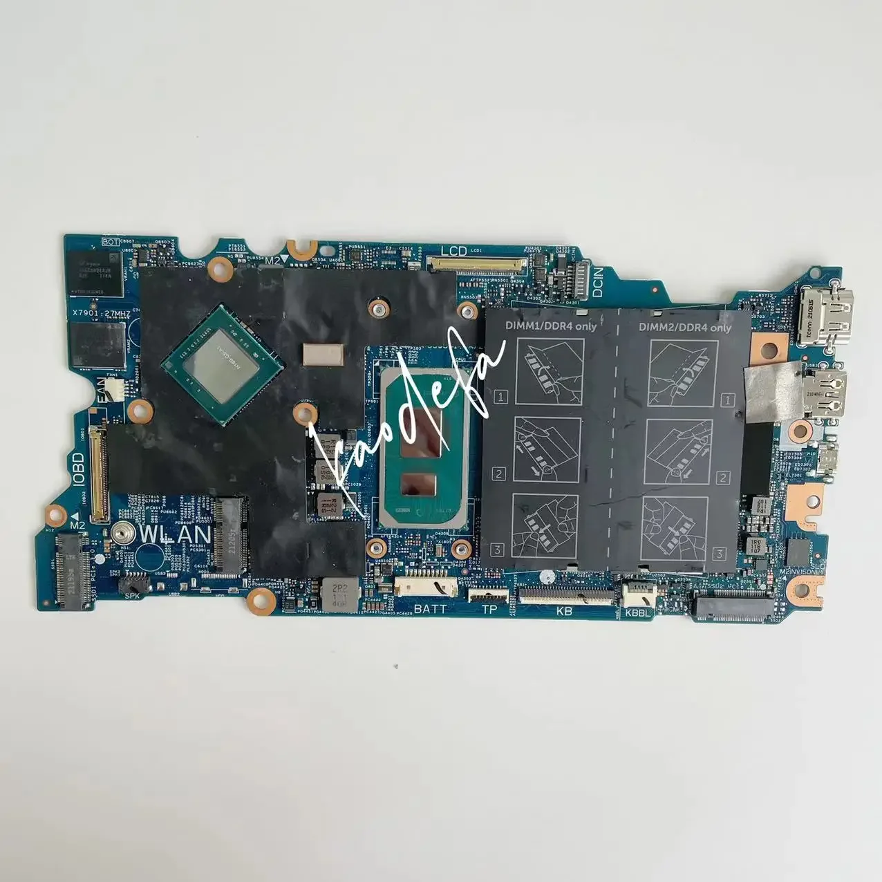 Untuk Dell Inspiron 14 5410 5418 5510 Motherboard Laptop CPU: I5-11300H SRKH6 GPU: N18S-G5-A1 2GB 203067-1 CN-0C10H7 0C10H7 C10H7