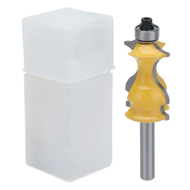 

Фреза для архитектурного молдинга, деревообрабатывающая фреза с хвостовиком 8 мм и диаметром лезвия 28 мм