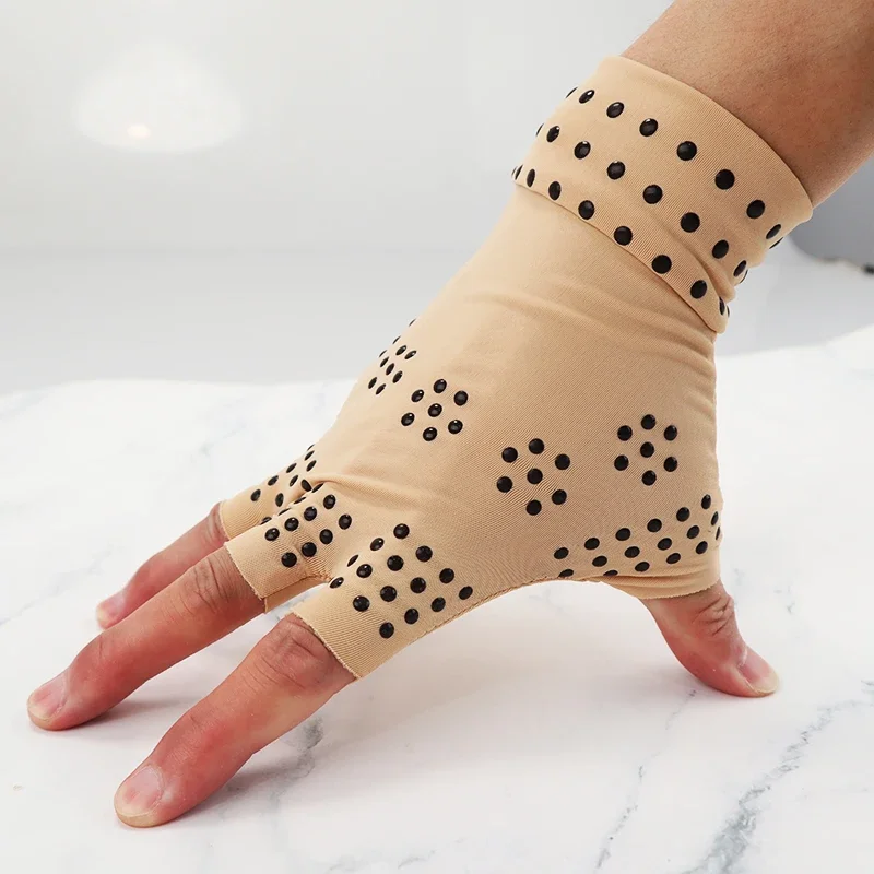 Magnetic Therapy Arthritis Copper Compression Gloves Pain Relief Health Care Tool