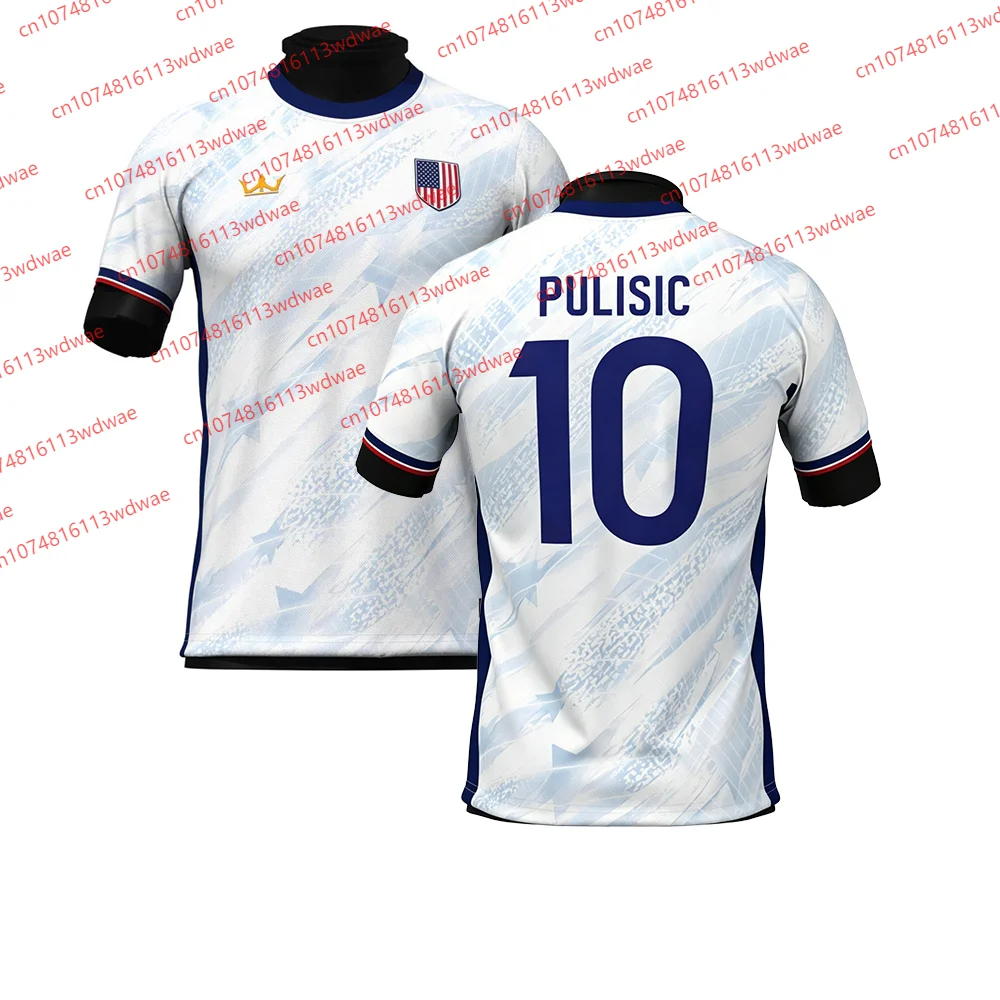 Camiseta de fútbol clásica de secado rápido para hombre, camiseta de fútbol PULISIC 10, camiseta de entrenamiento de fútbol, edición especial, camiseta para niños