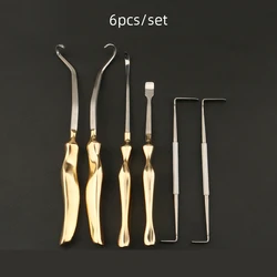 Rib cartilage cutting knife double-headed stripping hook stripper nose plastic surgery device