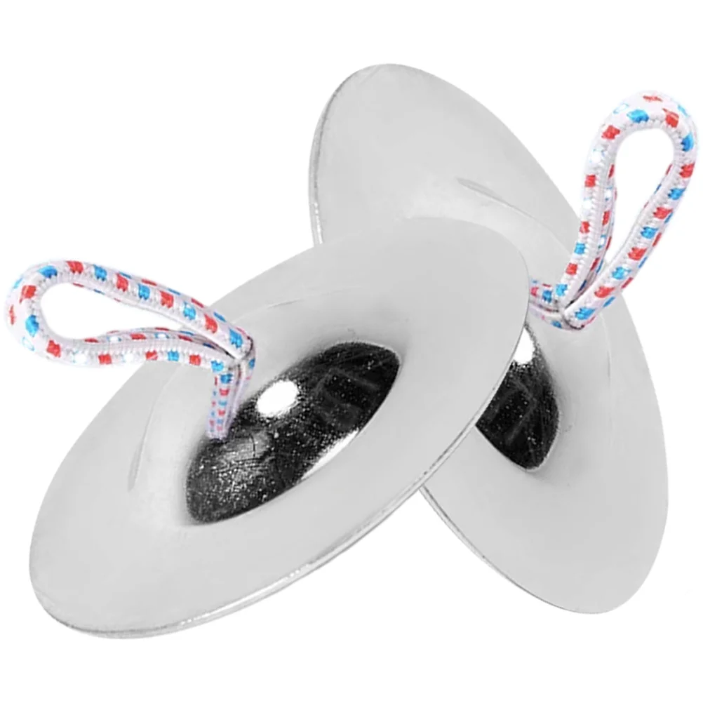 

2pcs Finger Cymbals Metal Cymbals Mini Musical Instruments Early Educational Cymbals for Kids small finger cymbals