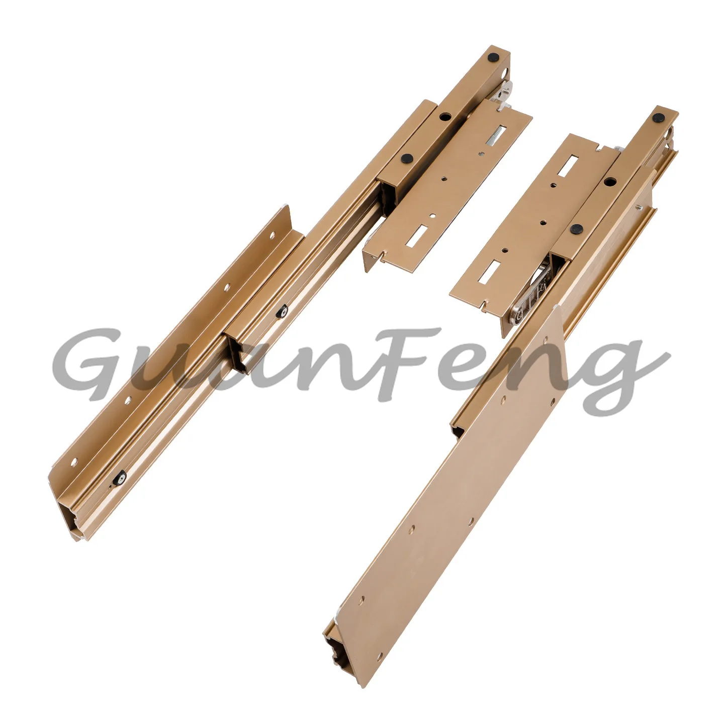 Invisible Rising Pull-out Table Hardware Extension Bookstand Slide Rail Bay Window Jump Platform Folding Table Guide Rail