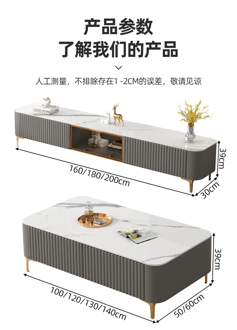 Solid wood TV cabinet living room household small apartment storage simple modern floor cabinet