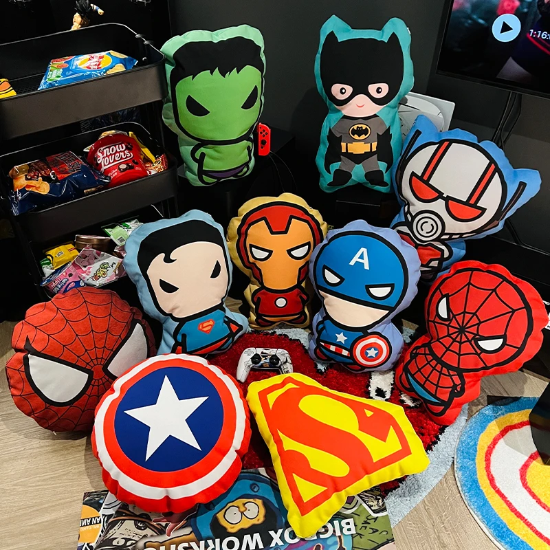 

Marvel DC Superhero Collection Doll Xiaomi Cartoon Doll Alien Pillow Office Cushion Sofa Pillow Gift