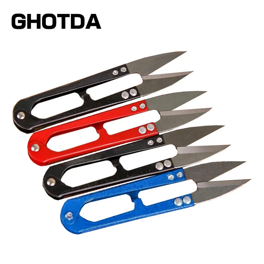 1pc Fishing Tackle Fold Scissor for Fishing Clipper Cutting Line Multi-purpose