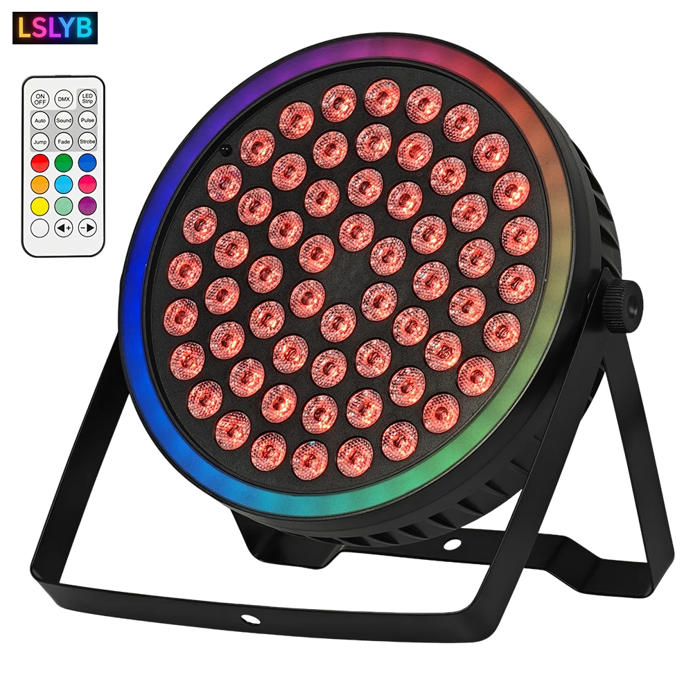 

Полноцветный DJ Par Light 60x3w RGB, высокая яркость с вспомогательной апертурой, светодиодный светильник Par, подходит для бара, дискотеки, дня рождения
