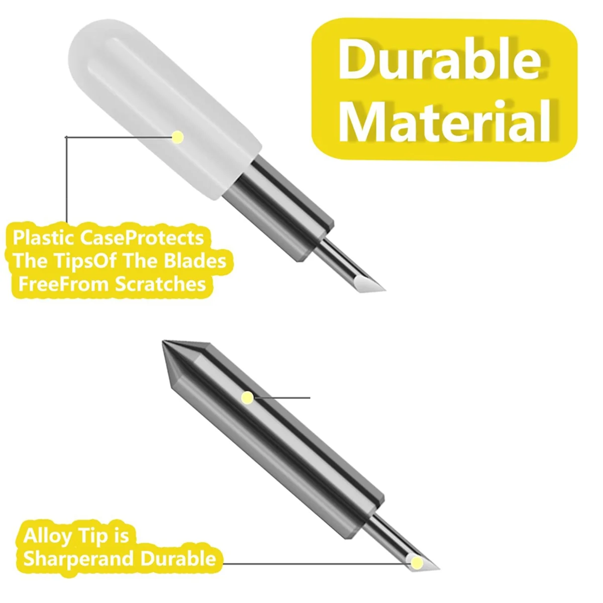 Lame da taglio di ricambio da 20 pezzi per Joy, lama standard in carburo di tessuto vinilico tagliato per Joy Machine, per carte personalizzate.