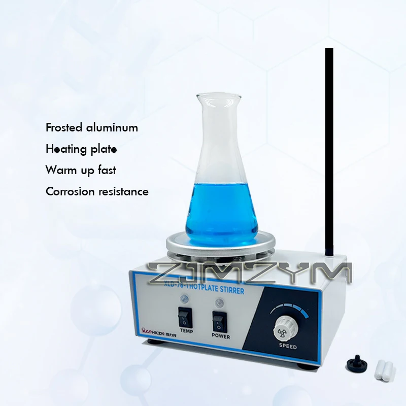 Agitatore magnetico da laboratorio riscaldamento controllo continuo della velocità laboratorio miscelatore elettrico per pigmenti dispositivi