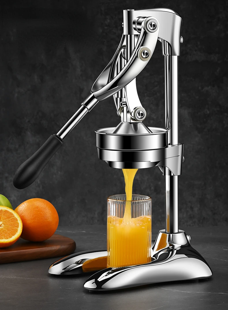 

Stainless steel orange juice fruit stall, freshly squeezed orange squeezing tool