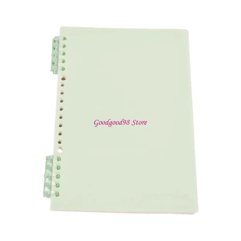 Soft Cover Detachable Notebook Refillable Panes Smooth Paper Transportable Environmental Friendly 