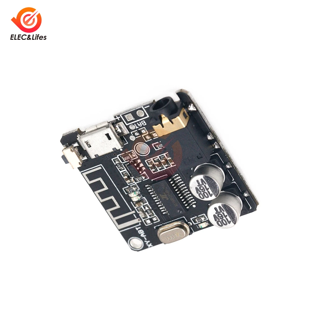 Bluetooth Audio Receiver Board VHM-314 Bluetooth 5.0 MP3 Lossless Decoder Board Wireless Stereo Music Module 3.7-5V