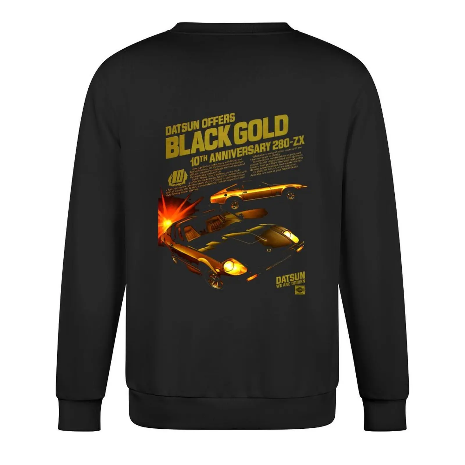DATSUN 280 ZX بلوفر ملابس الخريف الكورية ملابس الذكور ملابس رجالية بلوزات رجالية للرجال