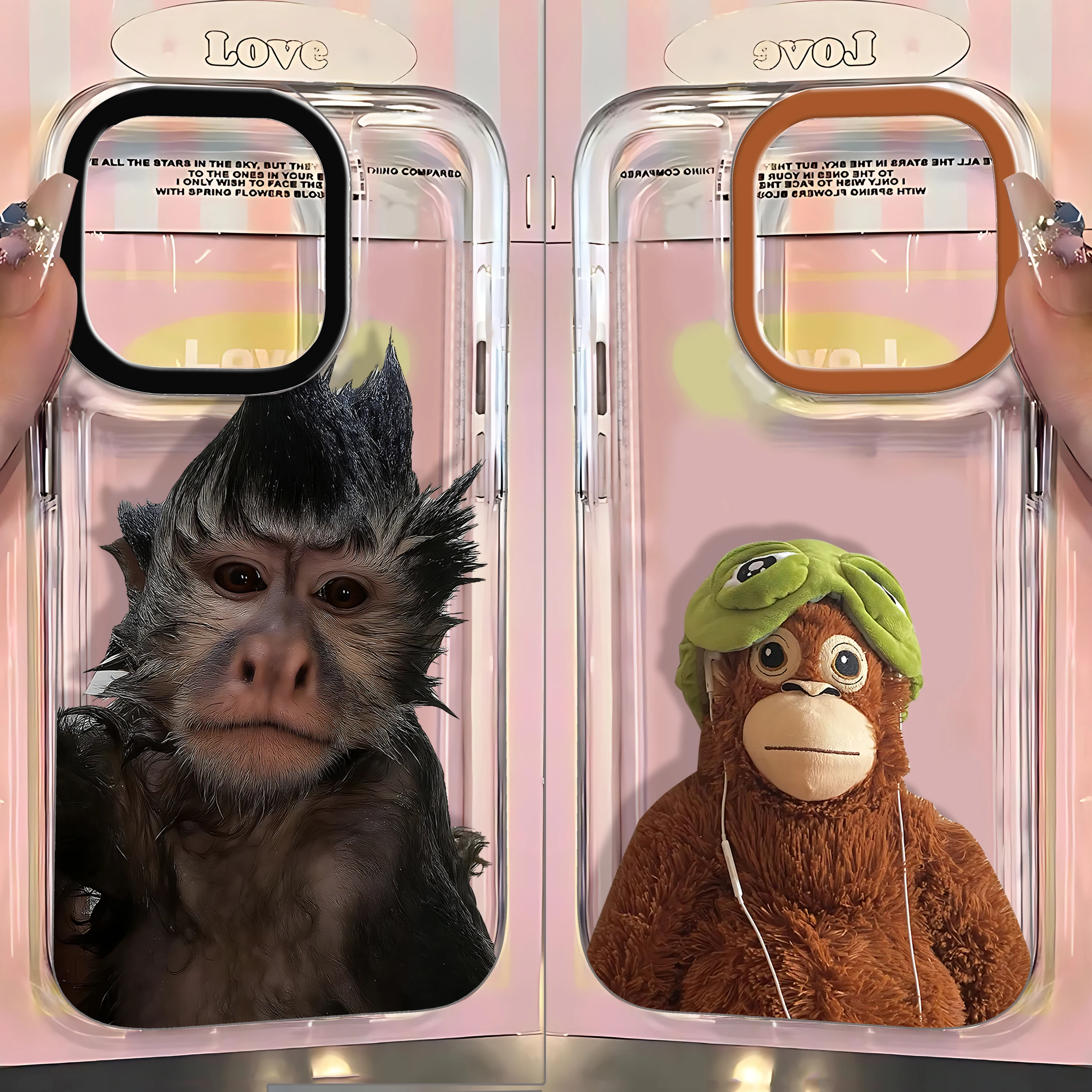 Funda divertida para teléfono Fun Monkey M-Mingo, para Xiaomi Redmi Note K60 15C 15 14 13 12 12C 11 10 10C 13C 10X K50 Pro Plus Ultra 4G 5G