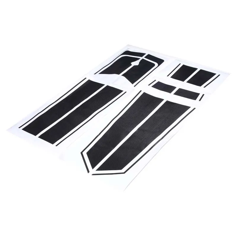 Carbon Look Car Boot Roof Hood Racing Stripes Decal Sticker Decorative Vinyls For Chevrolet Corvette C8 ZR51 Z06 2020-2023