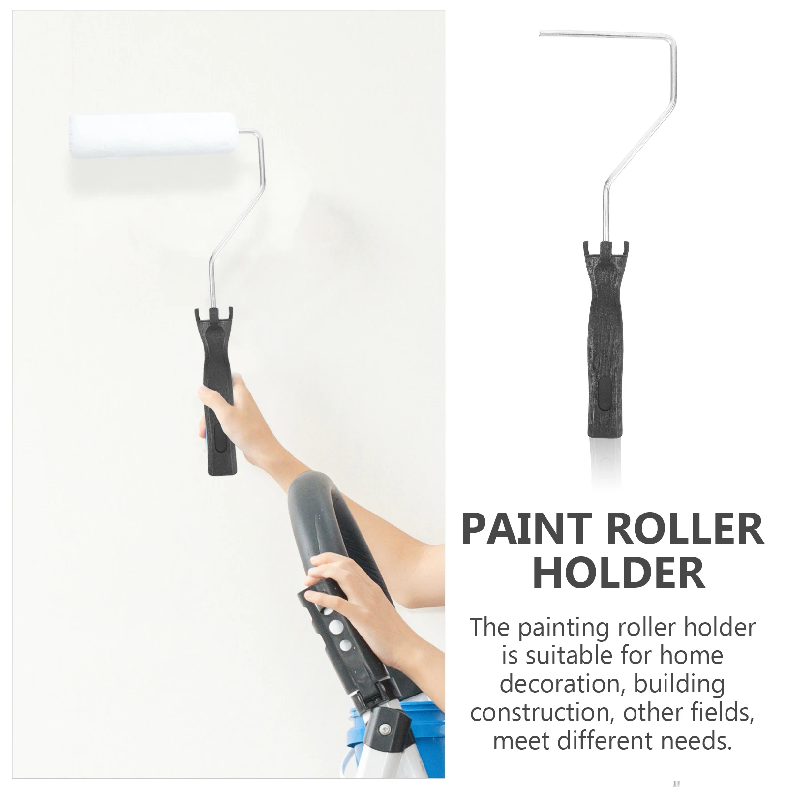 

1pcs 4 Inch Painting Roller Holder Wall Paint Brush Frame Home Decoration Tools Strong Connection Drywall Roller Frame Smooth