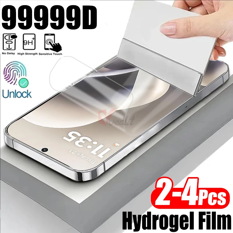 

2-4 шт. защитная пленка из гидрогеля для Motorola Moto G Power, G Play, G Stylus 5G, G24, G54, E15, мягкая защитная пленка