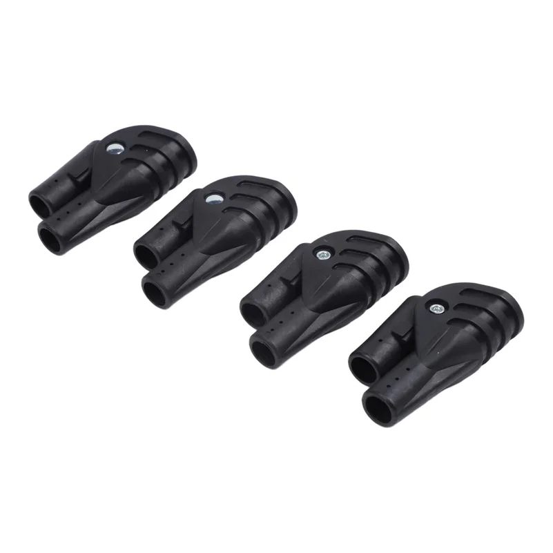 4PCS Automatic Tent Folding Joint Connectors-8.5/9.5/11mm ID For Tent Pole Support DIY-Friendly Joints For Camping Tent Assembly