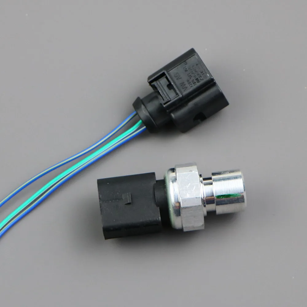 5Q0959126A HVAC Pressure Sensor Switch A/C & Plug 5Q0959126B 8K0973703 For VW Audi