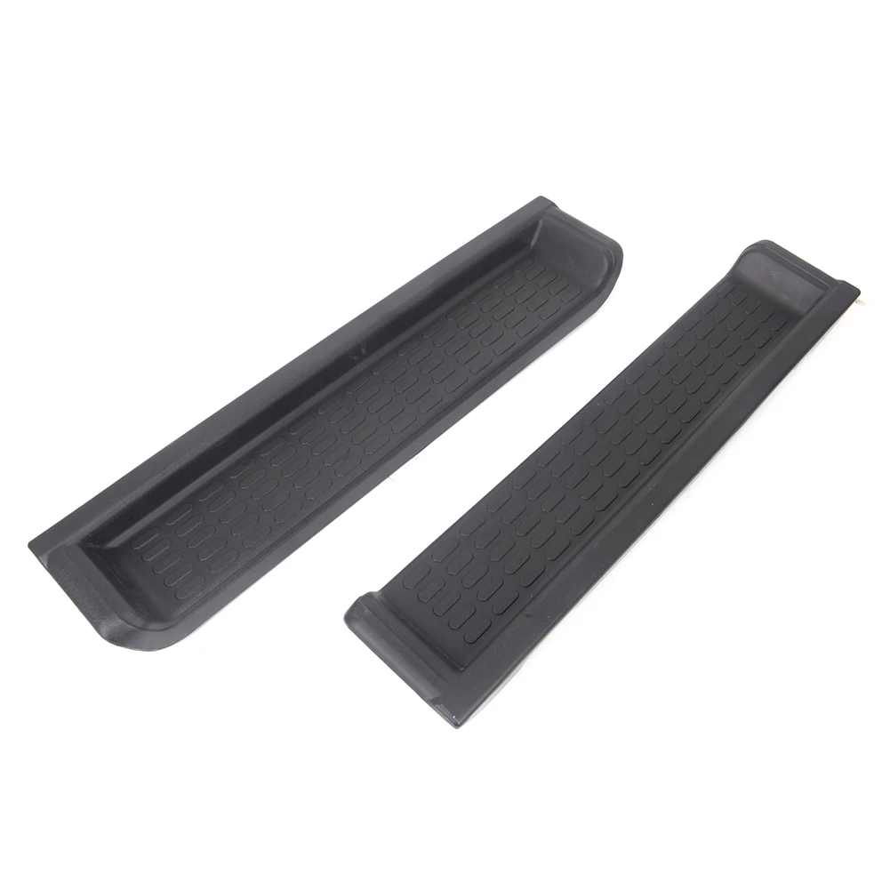 2Pcs Auto Door Sill Scuff Plate Entry Guard Trim For 1997-2006 Jeep Wrangler TJ Accessories Car Styling Mouldings ABS Plastic