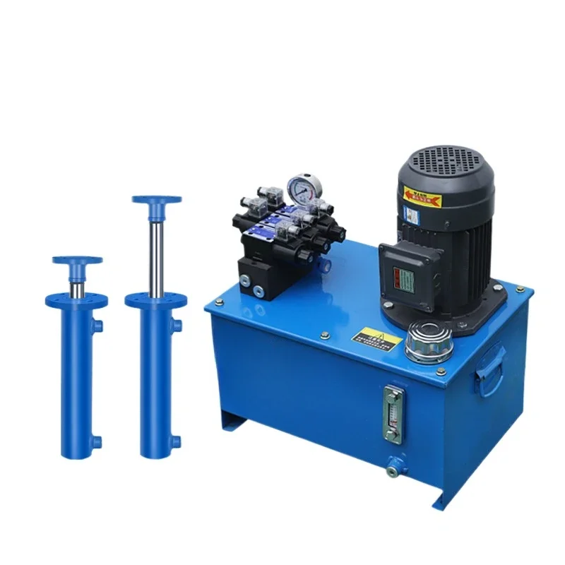 

Hydraulic system Hydraulic cylinder complete set Pump station Lifting telescopic hydraulic station