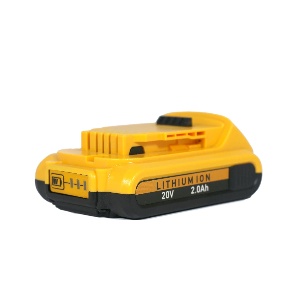 

For DEWALT 20V 2.0Ah 2000mAh Rechargeable Power Tool Lithium ion Battery, Replacement DCB184 DCB200 DCB182 DCB180 DCB181