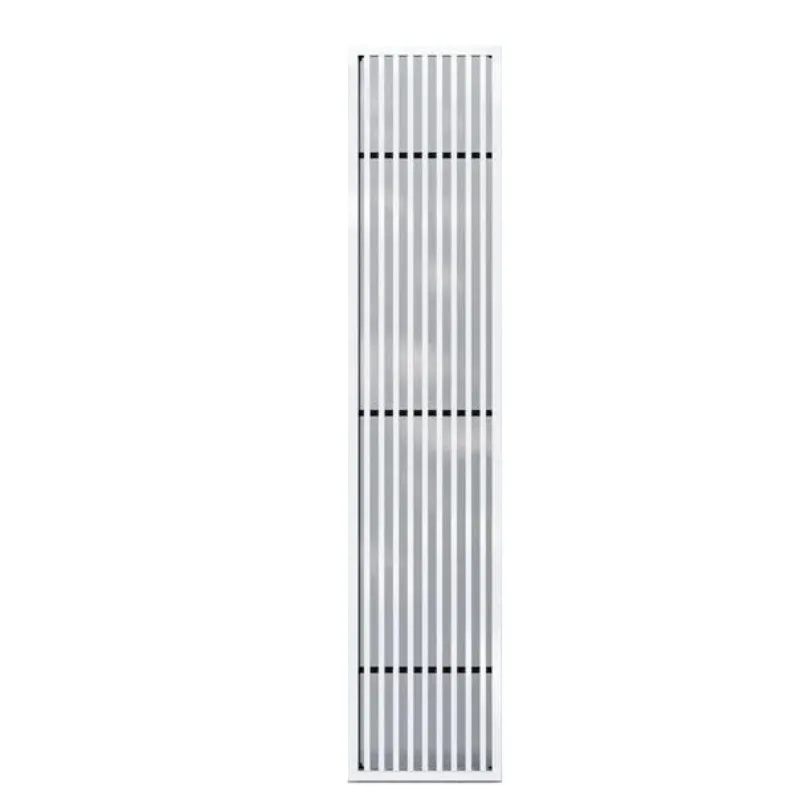 Central air conditioning trend grille lengthened ABS return air louvers extremely narrow side embedded air conditioning port