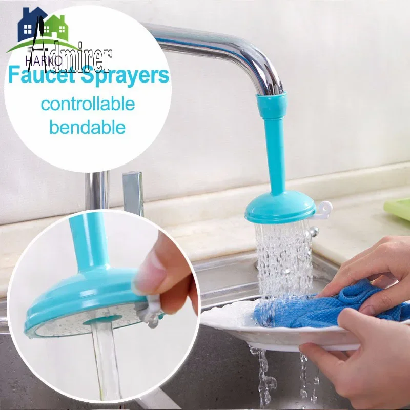 Multi-Function Faucet Sprayers Adjustable Household Plastic Tap Water-saving Shower Bath Splash Filter Shower Head Kitchen