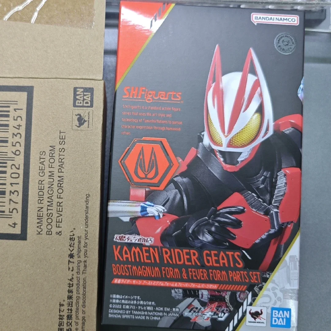 

Original Bandai Shf Geats Kamen Rider Cool Geats Motorcycle Boostriker Ukiyo Ace Action Figure Collectible Model Toy Gifts