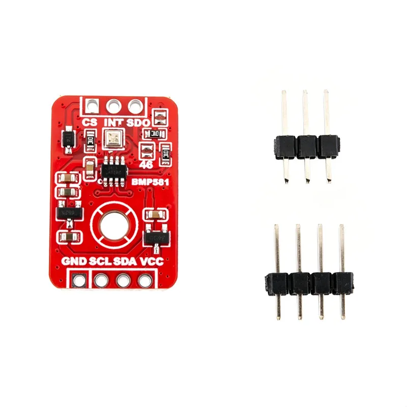 BMP581 Hochauflösendes Luftdrucksensormodul, 1/64Pa ±0,5hPa, I2C/SPI 30-125kPa, geringer Stromverbrauch 260µA für DIY-Wetterstation