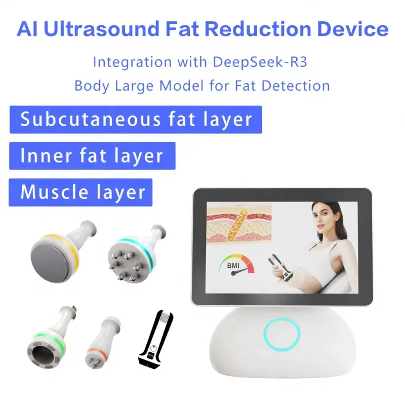 Portable 4-in-1 Body Shaping Machine with RF Technology for Face Lifting & Foot/Abs Fat Burning Beauty Device