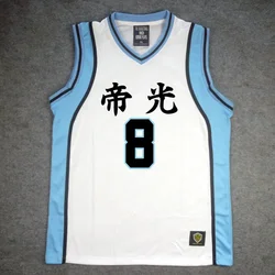 Anime Kuroko's Basketball Kuroko No Basuke TEIKO Kise Ryota No.4/5/6/7/8/15 Jersey Men Sportswear Maillot Cosplay Costume S-XXL