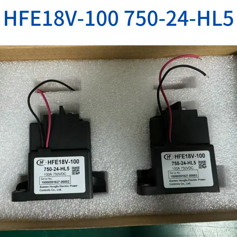 

Новое реле HFE18V 100 750 24 HL5, быстрая доставка