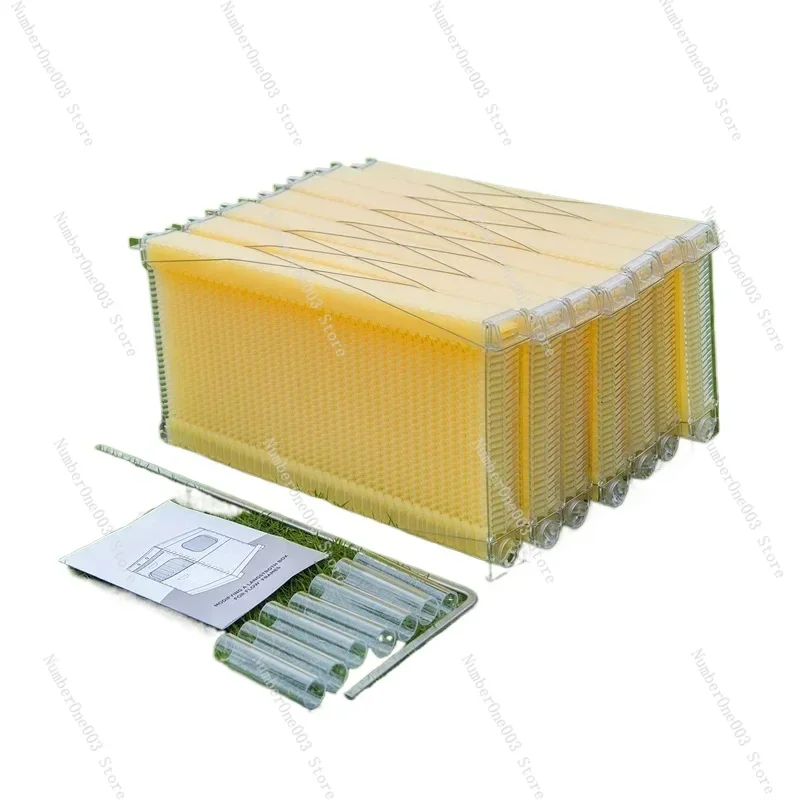 Self Flowing Hive Frames Automatic Extraction Boxes Honey Spleen Plastic  Honey Hive Frames Beehives