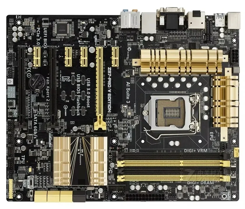 

For ASUS Z87-PRO V EDITION Z87-PRO Deluxe Large Board 1150 pins Z87 main board