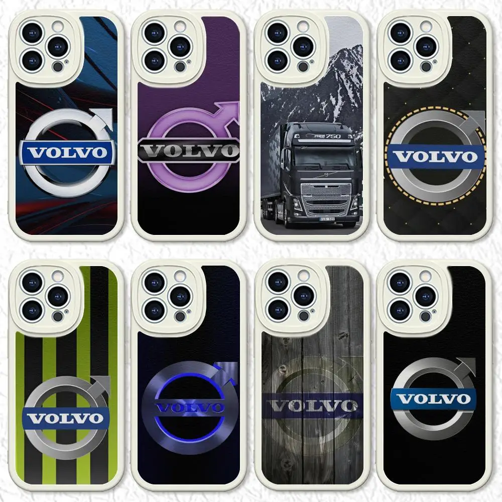 The Cars V-Volvo-ov MAISTO Mouse Pad Lambskin Case For Iphone 16 15 14 13 11 12 Pro Max Xr X Xs 8 7 Plus