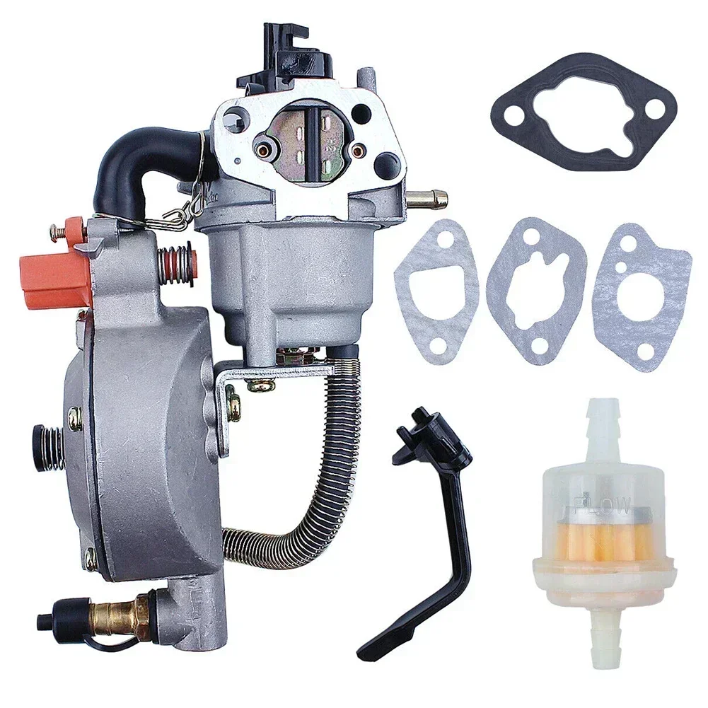 Imagem -03 - Kit de Conversão de Combustível Duplo para Honda Gx160 168f Gerador de Gás Natural 170g-gx200 Carburador 2500w 3500w Fontes de Alimentação do Gerador