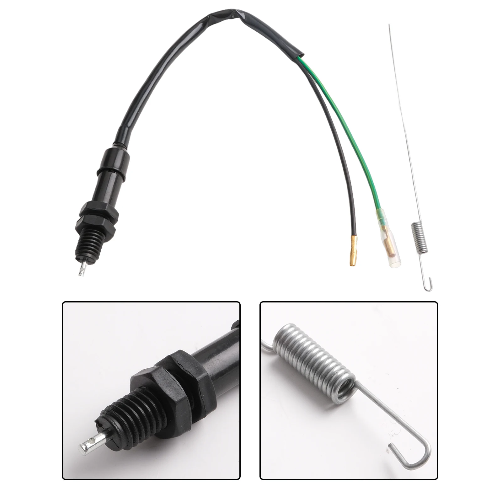 

Выключатель заднего стоп-сигнала барабанного тормоза с пружиной для мотоциклов Honda и Suzuki, предназначенный для простой замены