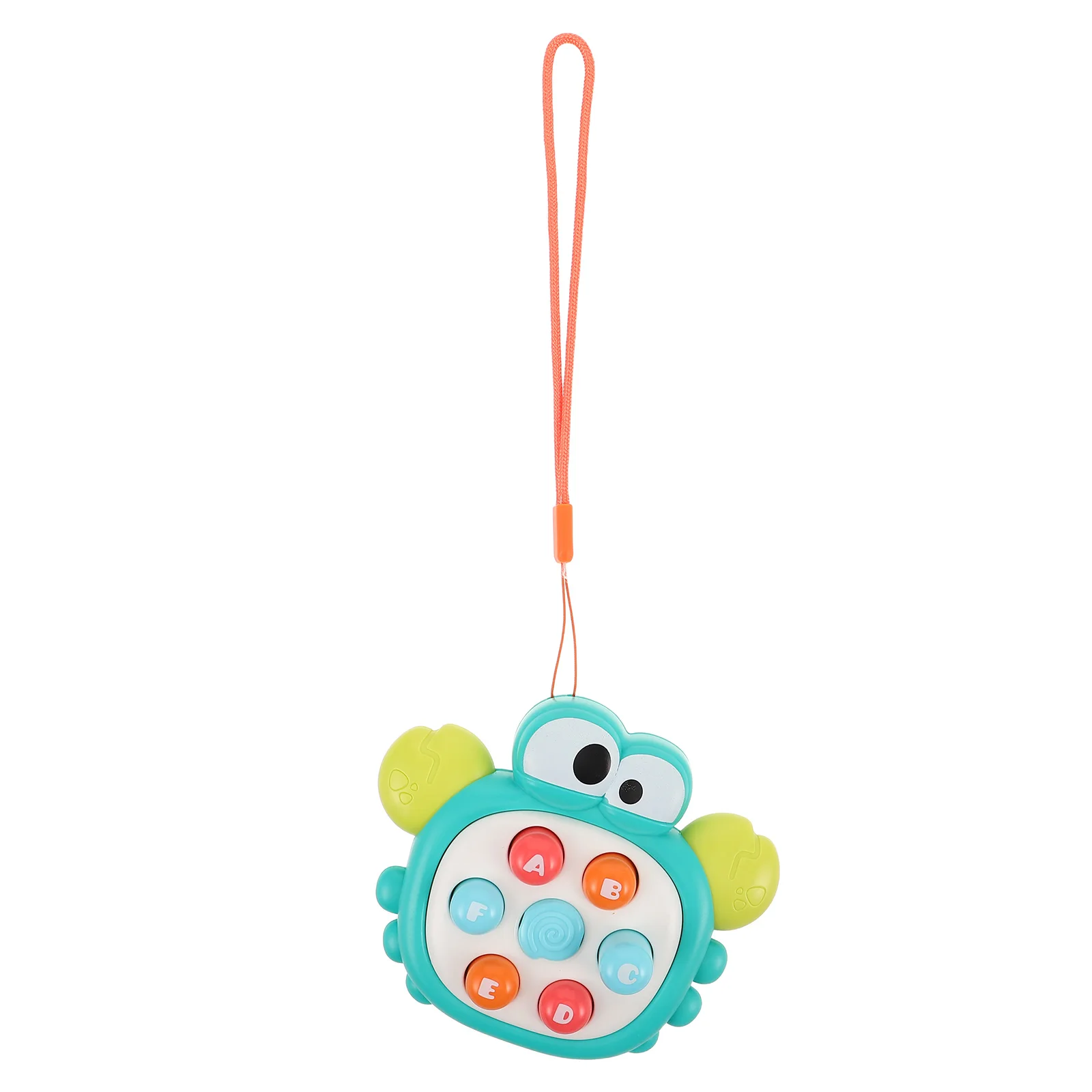 

Early Education Toys Kids Travel Games Montessori Baby Crab Learning Sensory Button Toy Mini Handheld Educational Play