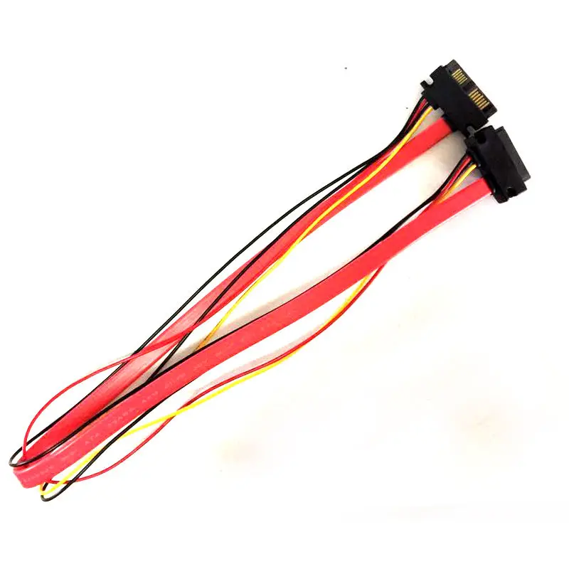 Sata 13 Pin Male To Female Extension Cable, SATA 13 Pin Male To Female 6+7 Pin Data Power Combo Cable for Hard Disk