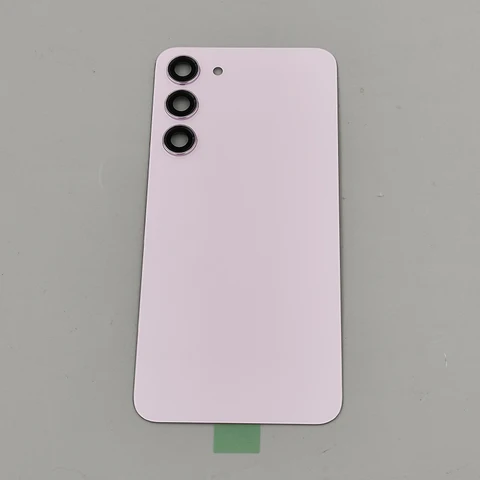 Задняя крышка батарейного отсека для Samsung S23/S23 Plus, задняя крышка корпуса, сменные детали с объективом камеры для Galaxy S23Plus S23 + 5G