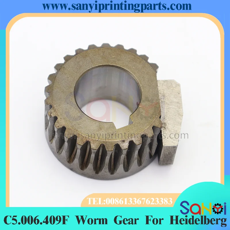 C5.006.409F Worm Gear Cpl For Heidelberg SM102 SX102 CD102 Spare Parts