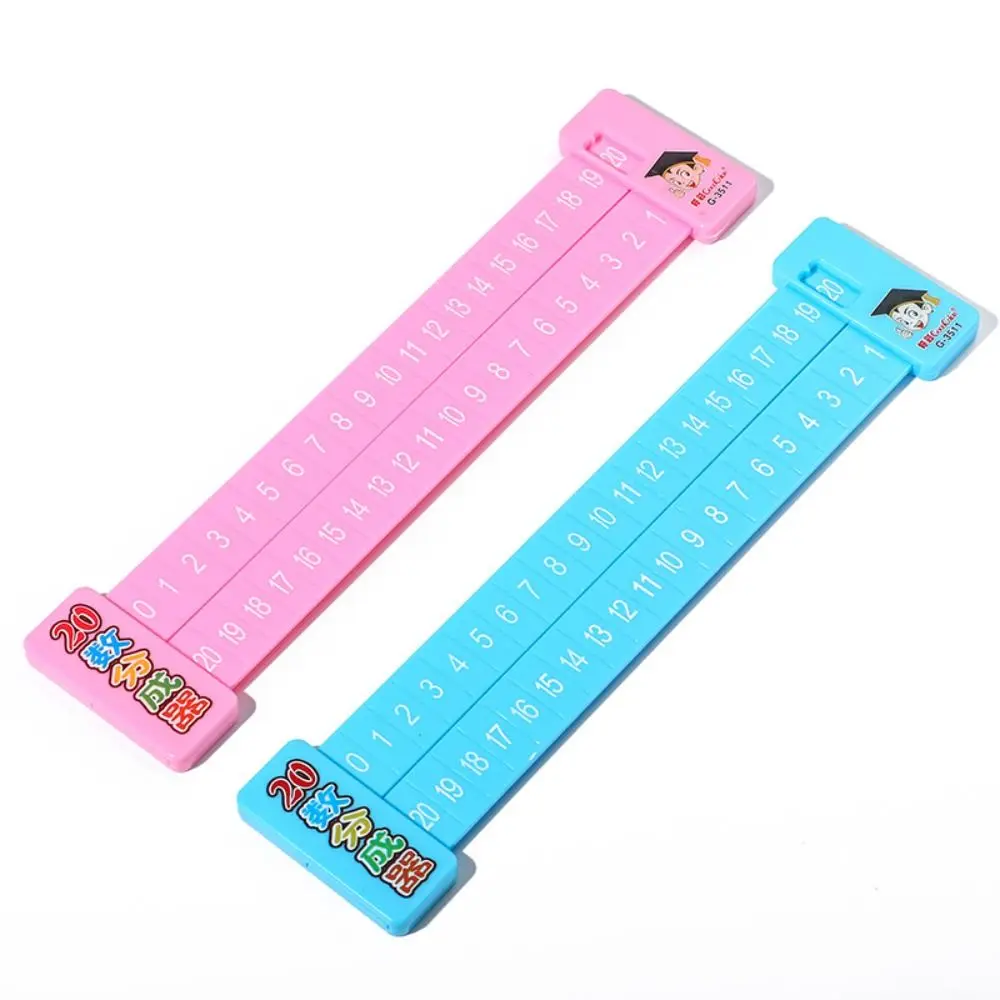 

Early Education Number Decomposition Ruler Enlightenment Aid Learning Straight Ruler Plastic Stationery Student Ruler Addition