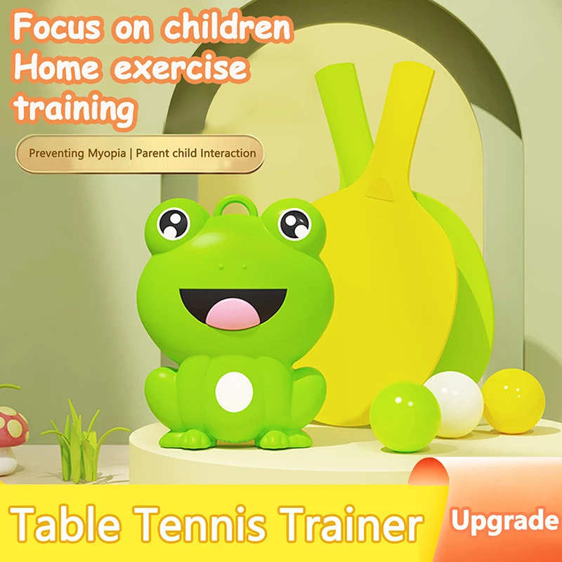 

HUA Indoor Hanging Table Tennis Trainer For Frame Convenient Ping Pong Trainer For Game Sports Exercise Indoor Playing Children