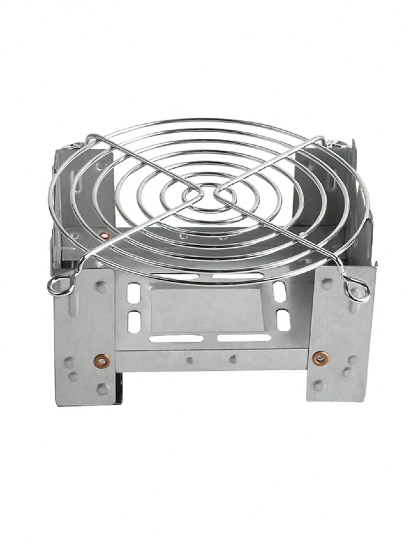 2pcs Random Style Camping Portable Solid Fuel Stove, German Folding Stove, Butane Gas Burner, Collapsible Outdoor Cookware Metal