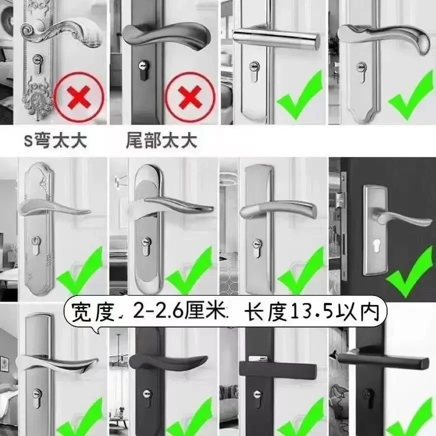 새로운 사랑스러운 헬로 키티 애니메이션 Kawaii Ins 손잡이 장갑 귀여운 만화 어린이 라운드 보호 커버 문 장식 선물